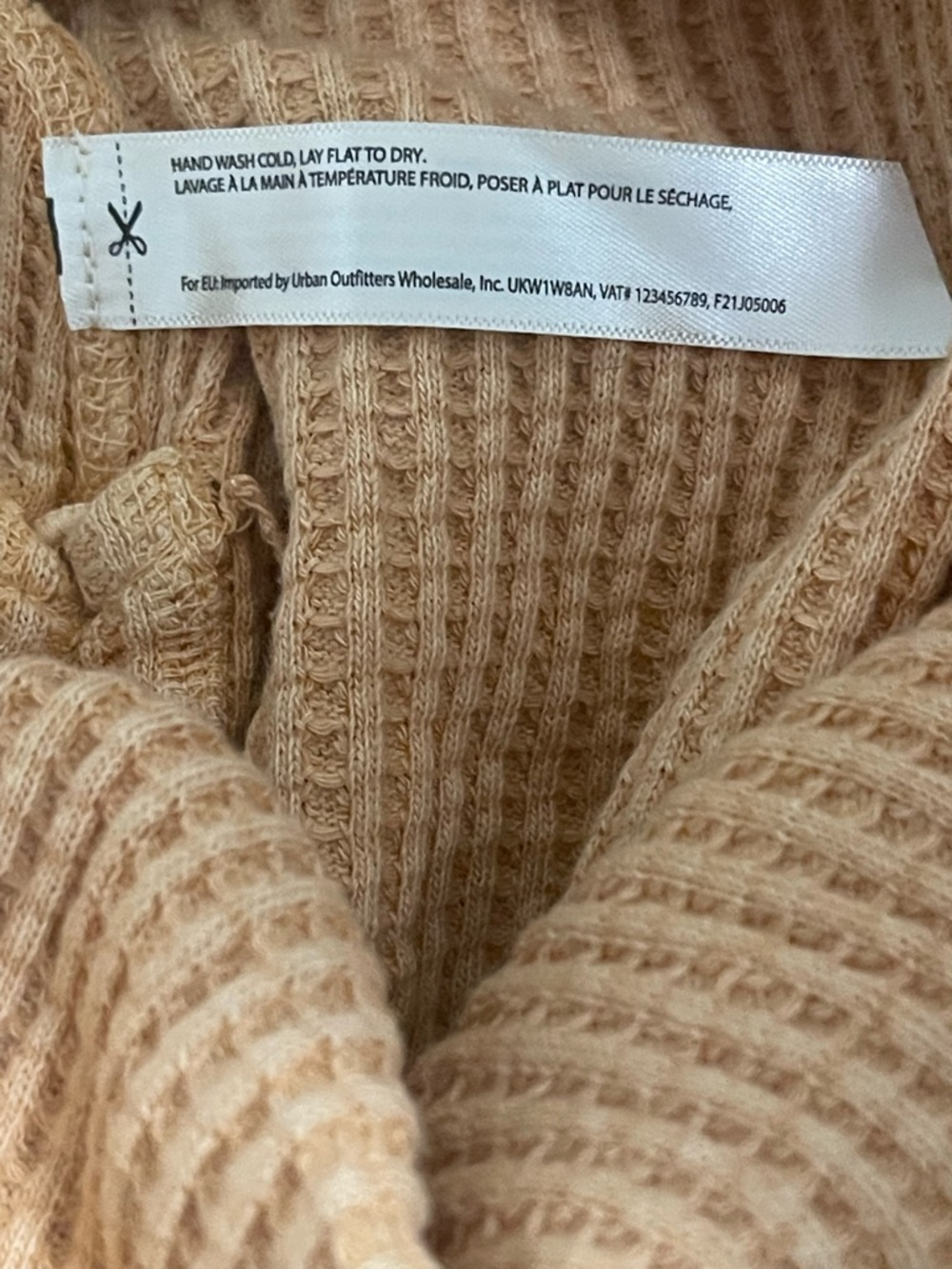 Free People FP One Ribbed Katya Mini Dress Thermal Gold XS NWT - Picture 10 of 11
